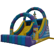 inflatable bouncer slide